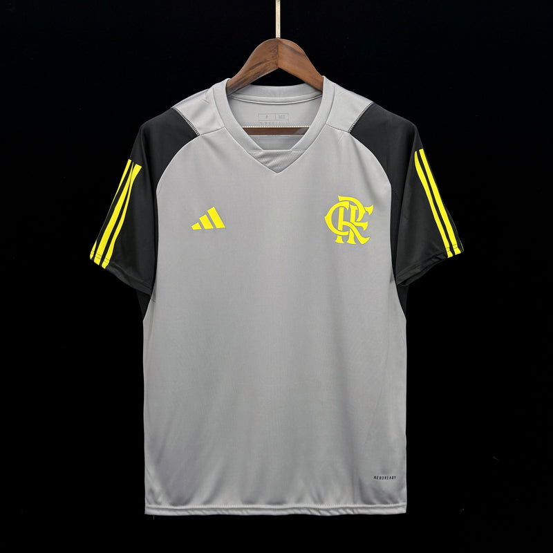 Camisa Flamengo Treino 24/25 - Adidas - Cinza