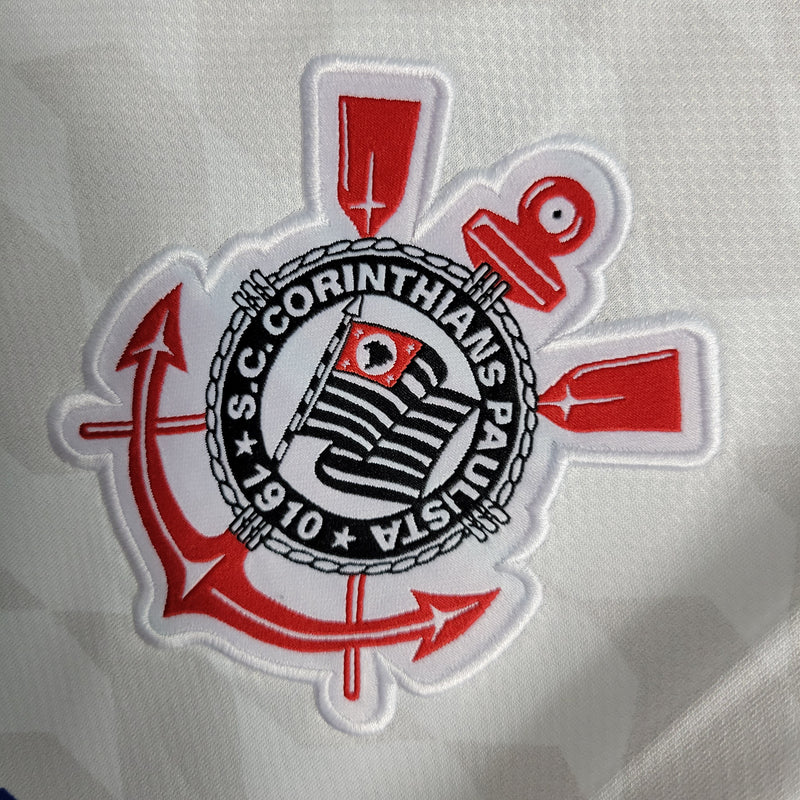 Camisa Retrô Corinthians I 11/12 Nike - Masculina - Branca