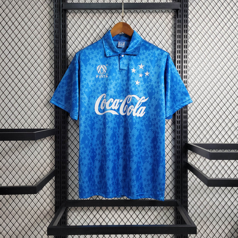 Camisa Cruzeiro Retrô 93/94 Azul - Edição