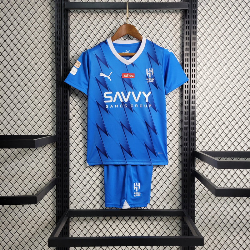 Camisa Al Hilal I 23/24 Puma - Azul