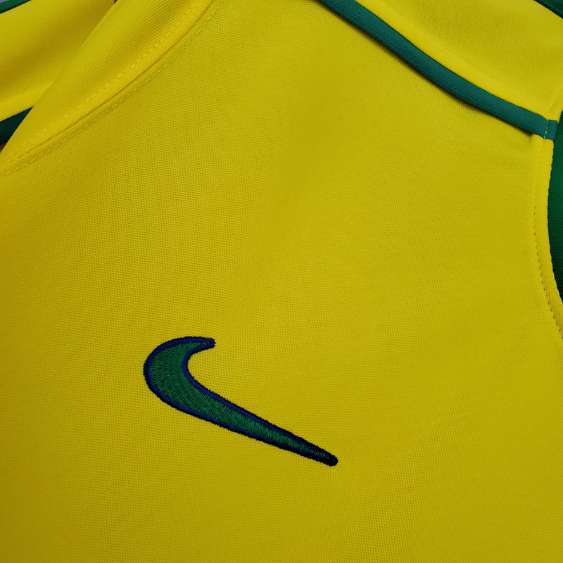 Camisa Seleção Brasileira Retrô 1998 Amarela - Nike