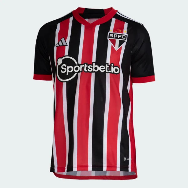 Camisa de São Paulo II 23/24 Adidas - Vermelho e Preto