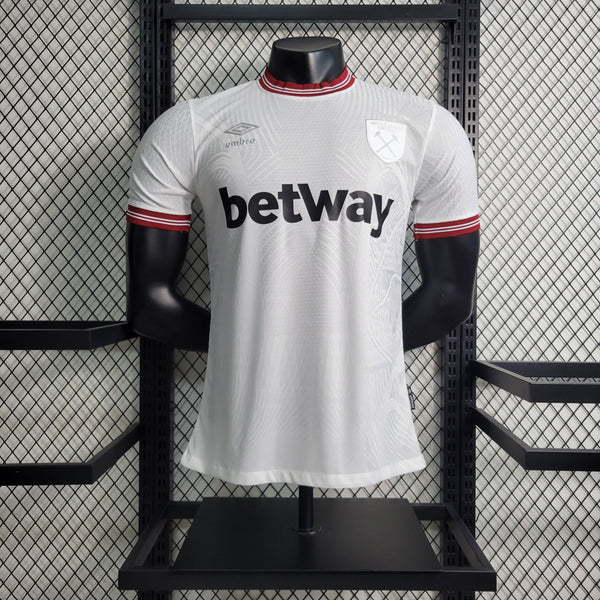 Camisa West Ham II 23/24 - Branca - Umbro - Masculino Jogador