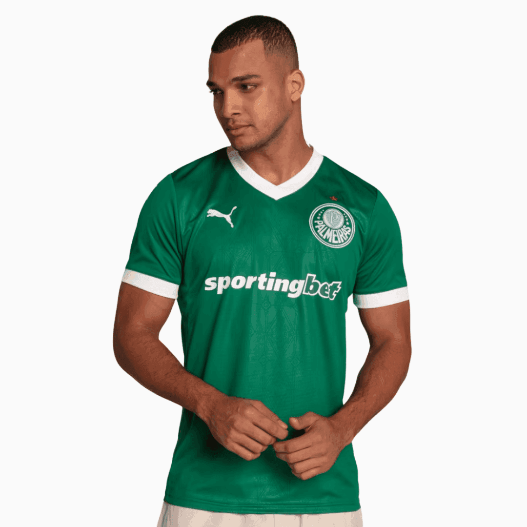 Camisa Puma Palmeiras 2025/26 I - Gómes N° 15