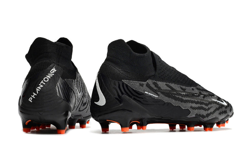 Chuteira Campo Nike Phantom GX Black - Cano Alto