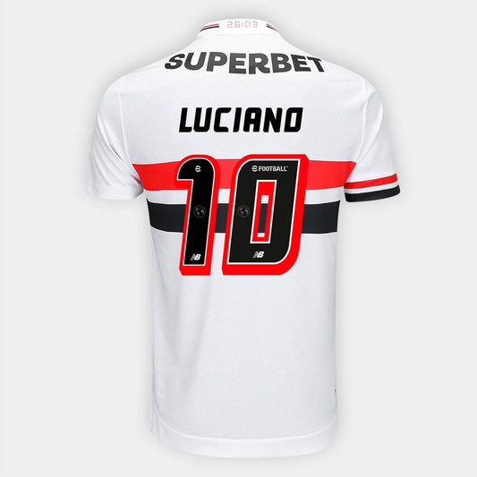 Camisa São Paulo 2025/26 I LUCIANO N° 10