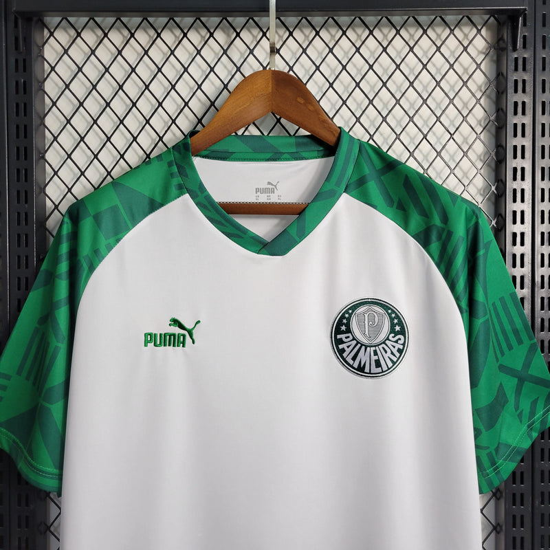 Camisa de Treino Palmeiras 23/24 Puma - Branca e Verde