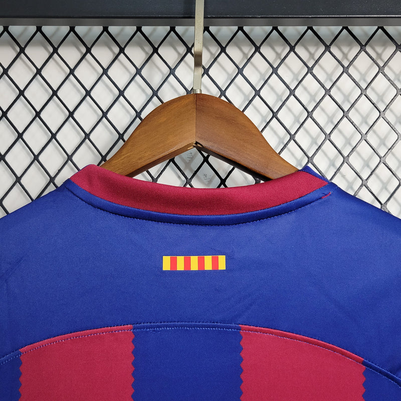 Camisa Feminina Barcelona I 23/24 Nike - Grená