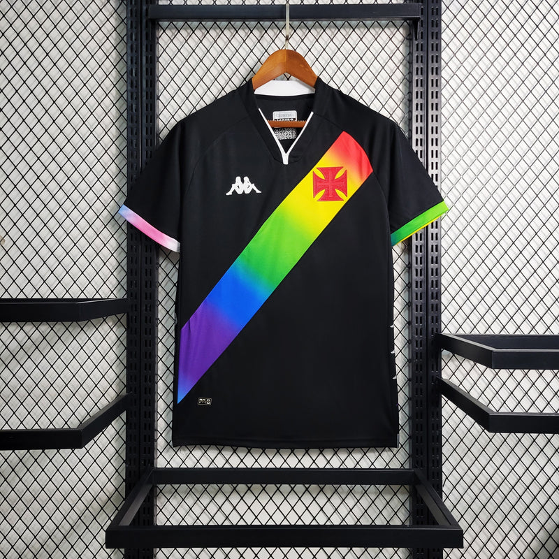 Camisa Vasco Black 23/24 Kappa - LGBT