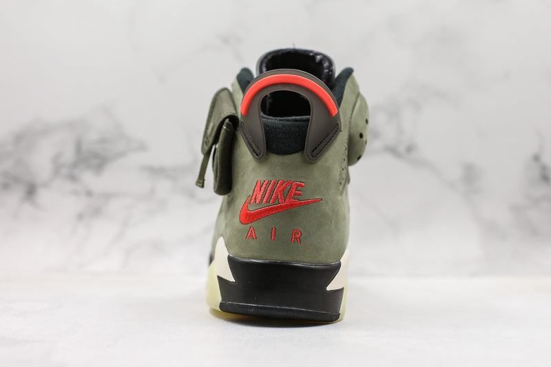 Travis Scott x Air Jordan 6 Retro 'Olive'