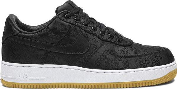 Fragment Design x CLOT x Air Force 1 'Black Silk'