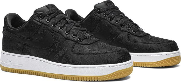 Fragment Design x CLOT x Air Force 1 'Black Silk'