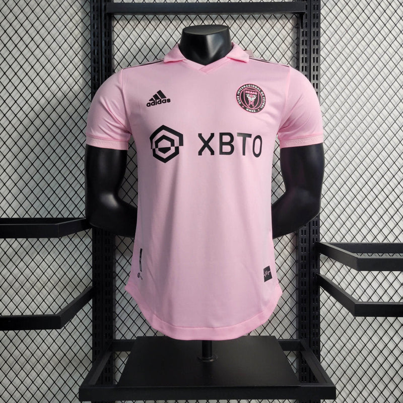 Camisa Inter Miami I 23/24 Rosa - Adidas - Masculino Jogador