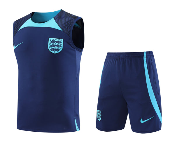 Kit Treino Inglaterra 22/23 Nike - Azul