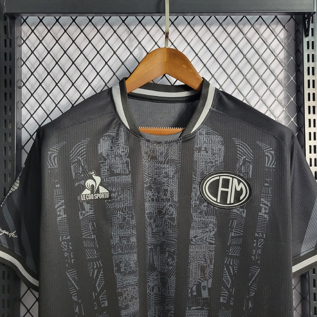 Camisa Manto da Massa Atlético Mineiro 22/23 Le Coq - Preto