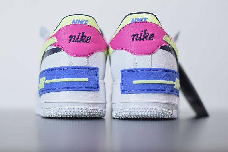 Nike Air Force 1 Shadow White Sapphire Barely Volt