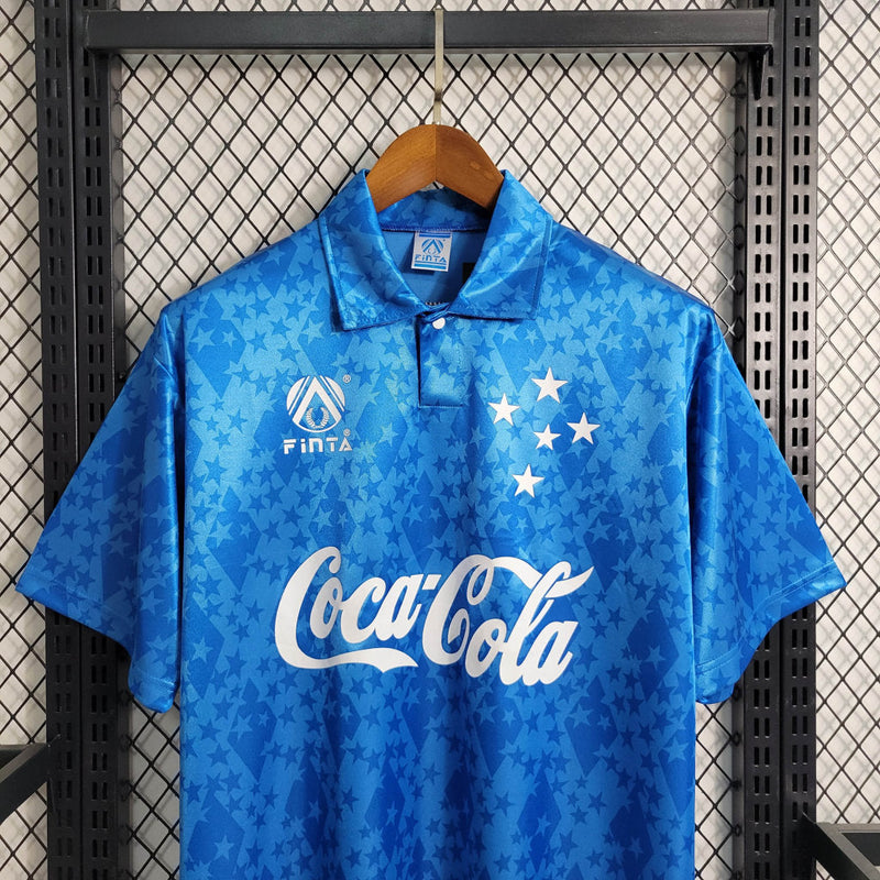 Camisa Cruzeiro Retrô 93/94 Azul - Edição