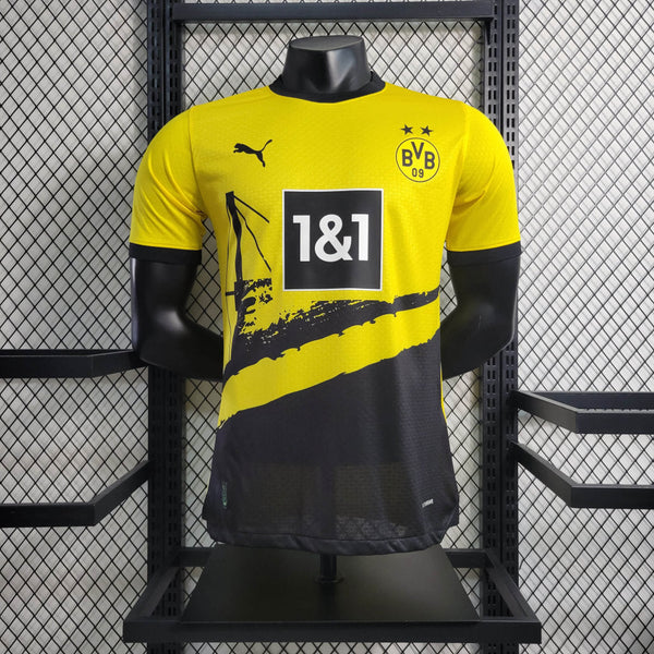 Camisa Borussia Dortmund I 23/24 - Amarela - Puma - Masculino Jogador