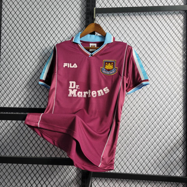 Camisa West Ham Retrô Home 99/2000