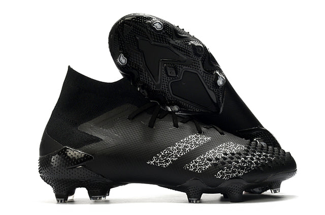 Chuteira Campo Adidas Predator Mutator .1 FG Black - Cano Alto