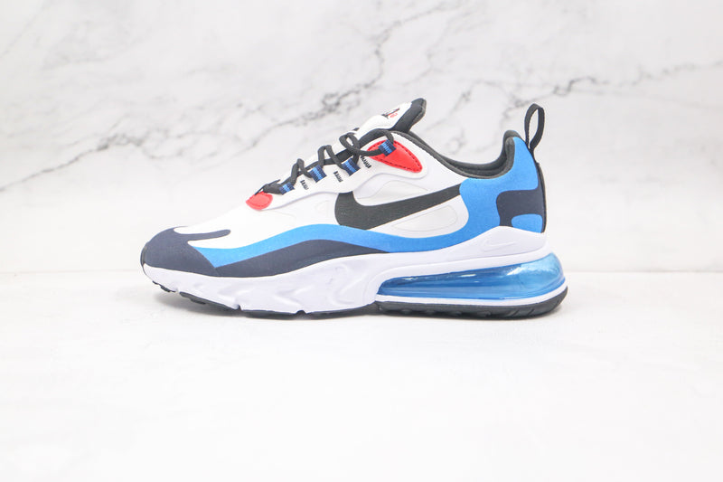 Nike Air Max 270 React Photo Blue University Red