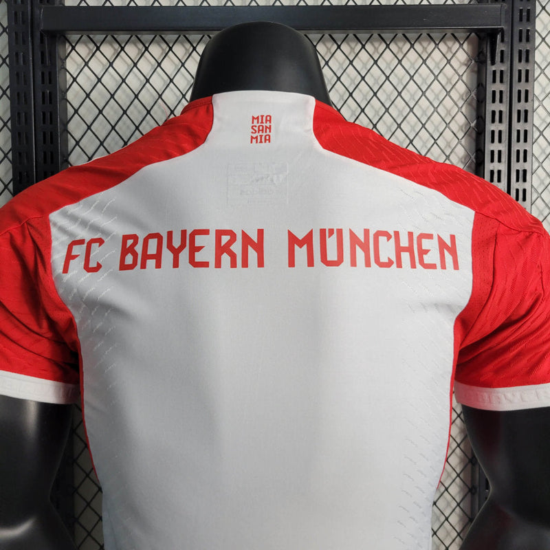 Camisa Bayern de Munique I 23/24 - Branca - Adidas - Masculino Jogador