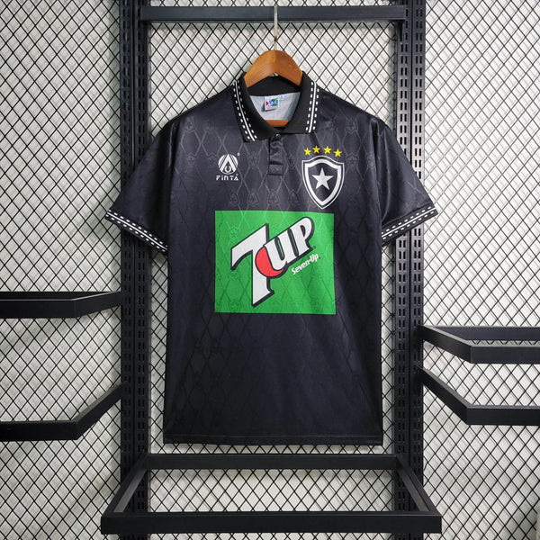 Camisa Botafogo Retrô 1995 - Preta e Branca