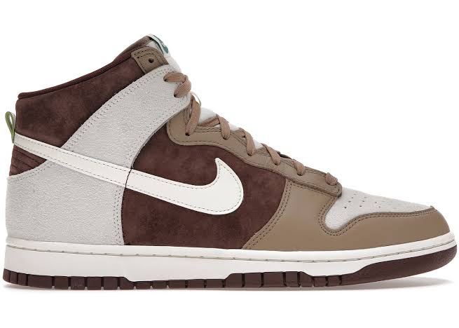 Nike Dunk High Light Chocolate