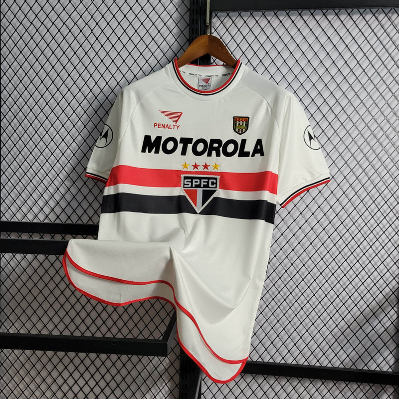 Camisa São Paulo Retrô 2000- Penalty - Branca