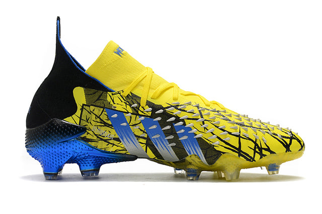 Chuteira Campo Adidas Predator Freak .1 FG Xmen/Black/Yellow/Blue - Cano Alto