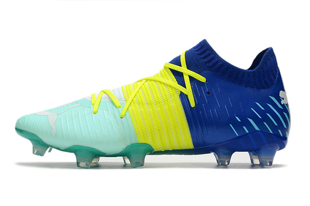 Chuteira Campo Puma Future Z FG Blue/Yellow/Green