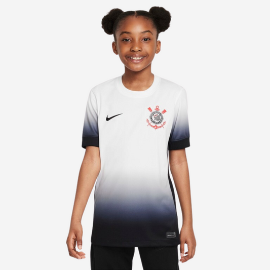 Camisa Infantil Nike Corinthians 2024/25 I Torcedor