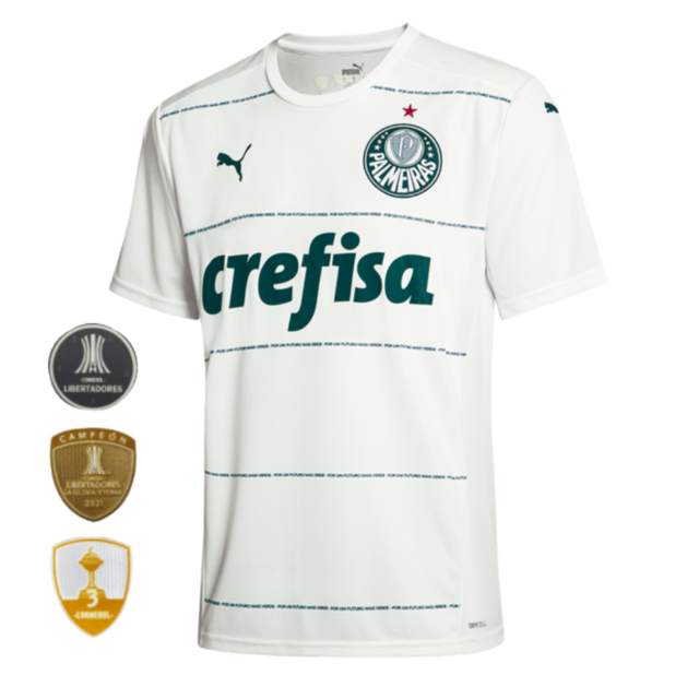 Camisa Palmeiras II [Patch Libertadores] 22/23 Puma - Branco