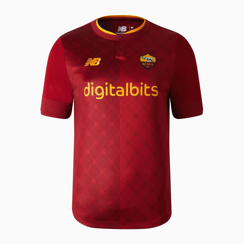 Camisa Roma 22/23 New Balance - Vermelho