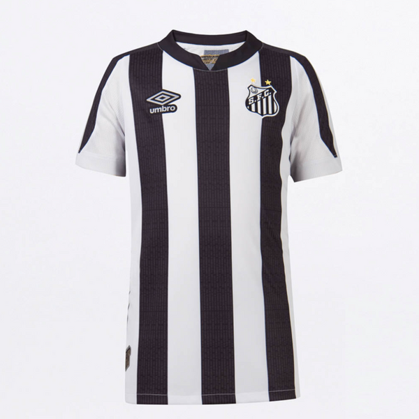 Camisa Santos II 22/23 Umbro - Preto e Branco