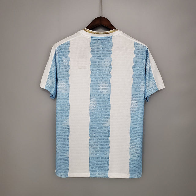 Camisa Seleção Argentina [Conceito Maradona] 21/22 Adidas - Azul e Branco