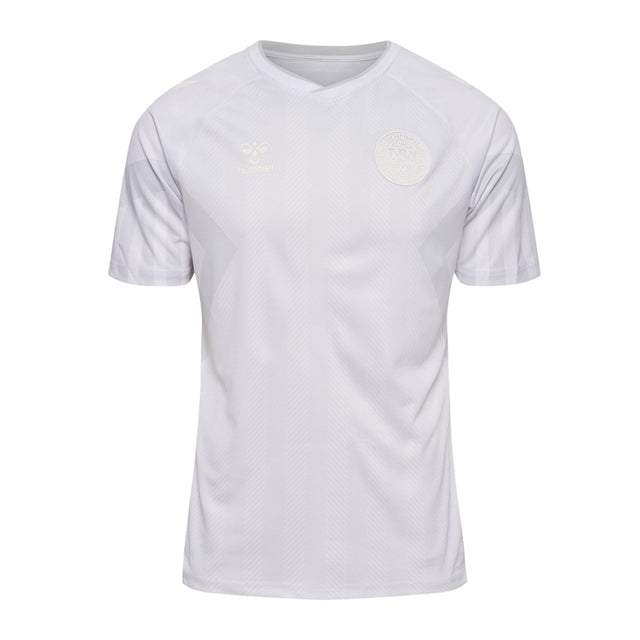 Camisa Seleção Dinamarca II 2022 Hummel - Branco