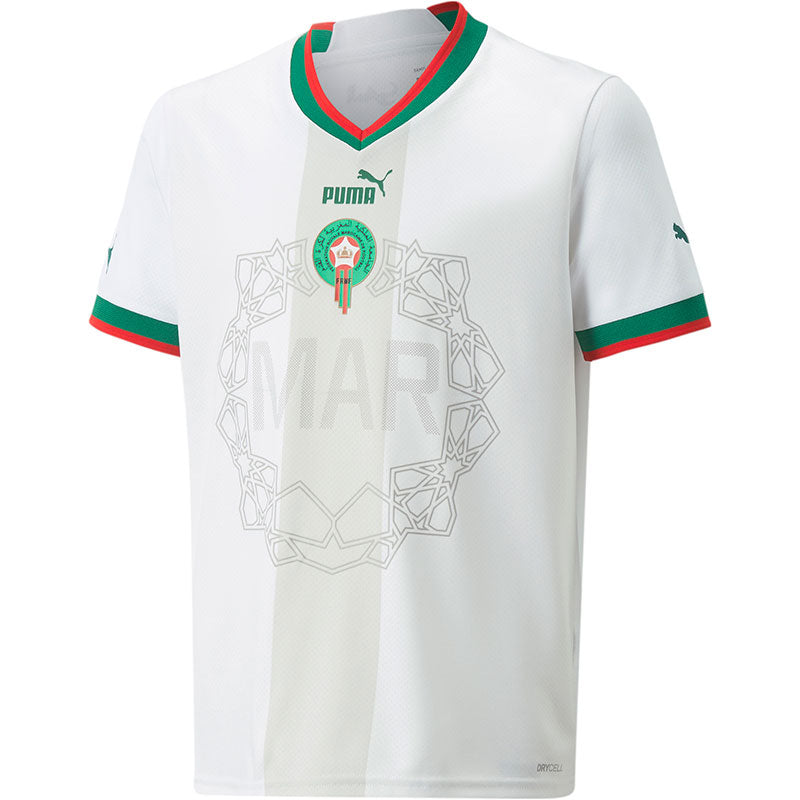 Camisa Seleção Marrocos II 2022 Puma - Branco