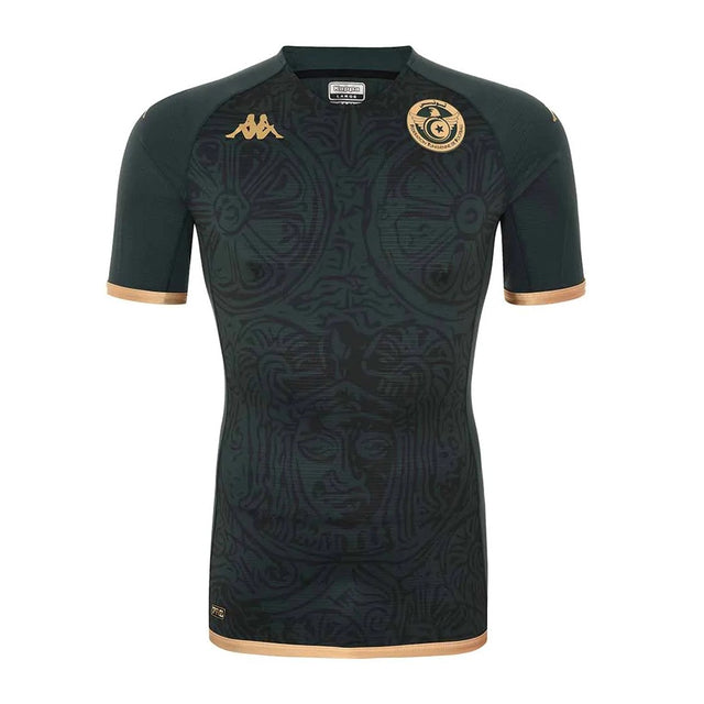 Camisa Seleção Tunísia Third 2022 Kappa - Verde