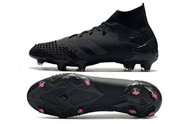 Chuteira Campo Adidas Predator Mutator .1 FG Black/Pink - Cano Alto