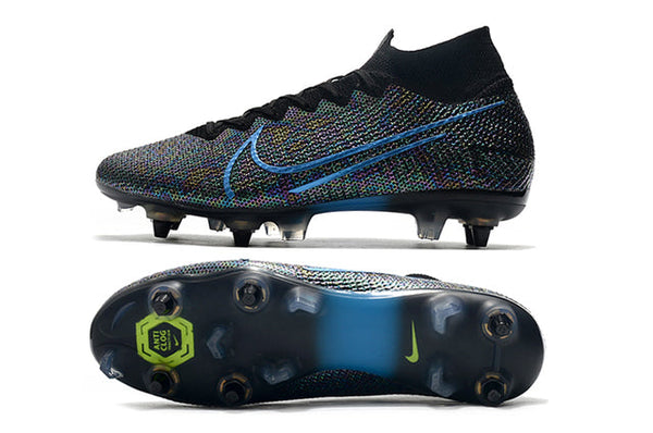 Chuteira Campo Nike Mercurial Superfly 7 Elite SG-PRO Anti Clog Colored - Cano Alto