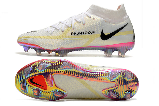 Chuteira Campo Nike Phantom GT2 Elite FG Gold - Mid