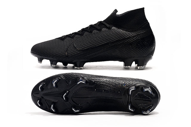 Chuteira Campo Nike Superfly 7 Elite SE FG All-Black - Cano Alto