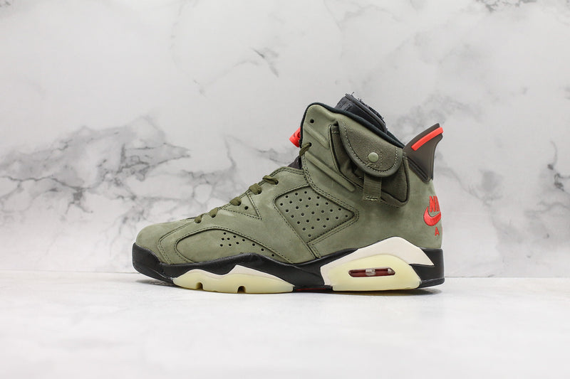 Travis Scott x Air Jordan 6 Retro 'Olive'