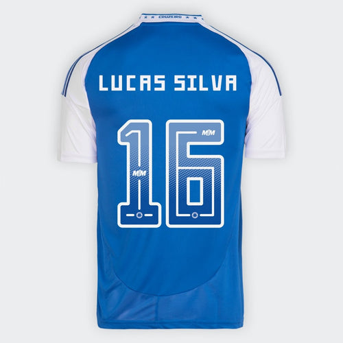 Camisa Adidas Cruzeiro 2025/26 I LUCAS SILVA N° 16