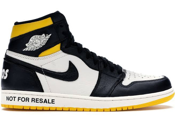 Jordan 1 Retro High "Not for Resale" Varsity Maize