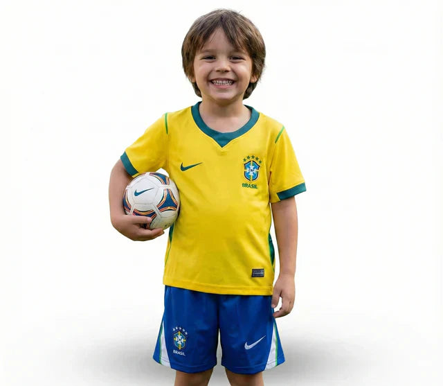 Conjunto Infantil Seleção Brasileira 2026/27 I