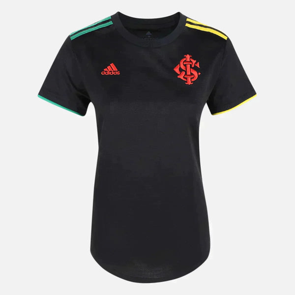 Camisa Internacional III 22/23 Adidas Feminina - Preto