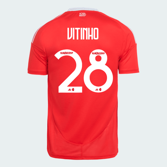 Camisa adidas Internacional 2025/26 I - Vitinho N° 28