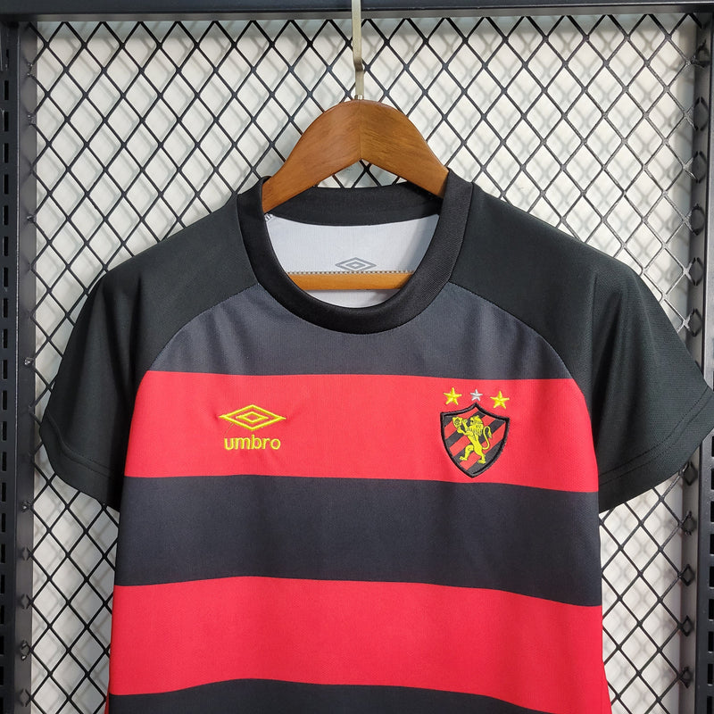 Kit Infantil Sport I 23/24 Umbro - Preto e Vermelho